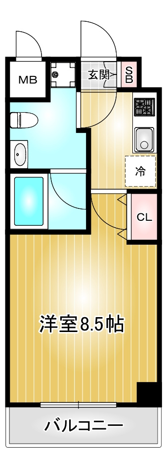 ASレジデンス上前津｜名古屋市の賃貸ならMy賃貸の間取り|ASレジデンス上前津