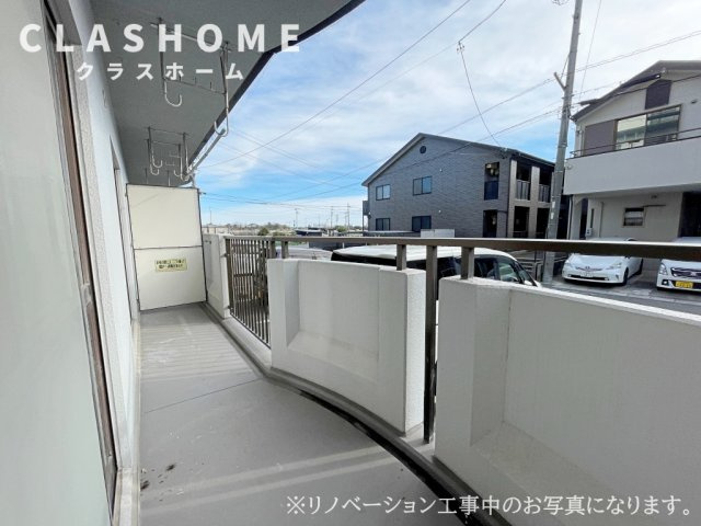 サンポール幸和　　刈谷市近郊の賃貸ならクラスホーム刈谷店のバルコニー