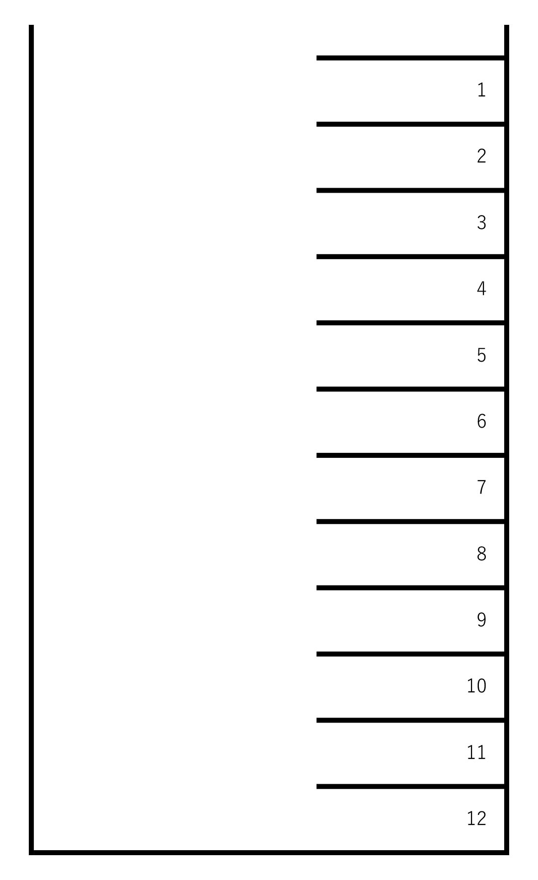 三の宮野村駐車場の間取り