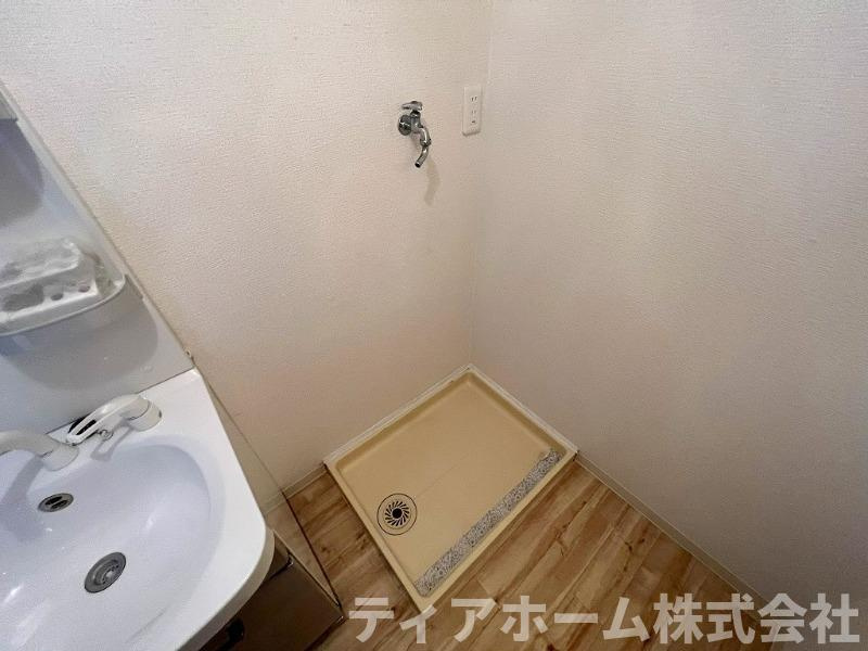 大和高田市田井新町の賃貸マンションの洗面所