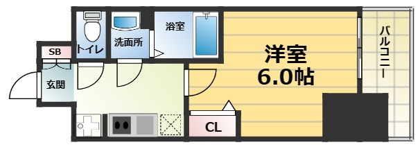 【間取り】 | グランカリテ大阪城EAST