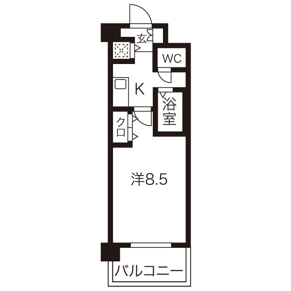 CASA GRAN洛西（カーサグラン洛西）の間取り