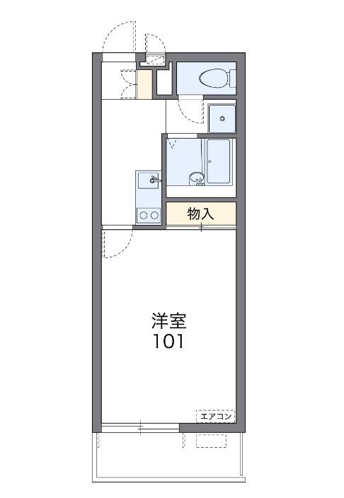 サンハイムかわなかの間取り
