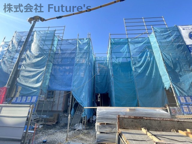 三郷市鷹野5丁目　新築戸建　全2棟　2号棟の外観|三郷市鷹野・2024年3月完成予定の全2棟新築戸建