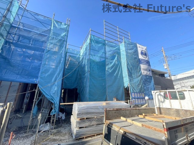 三郷市鷹野5丁目　新築戸建　全2棟　2号棟の外観|現地の写真になります。