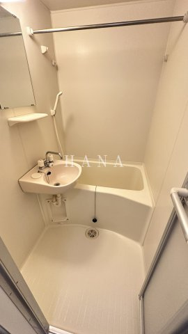 レオパレスアポロの浴室