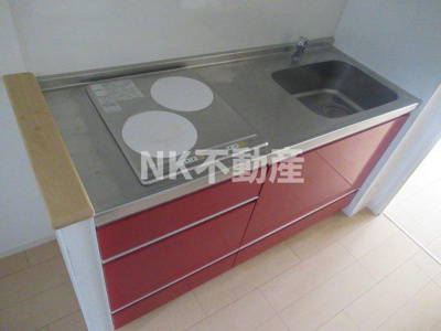 【キッチン】 | アルソーレ（東花園賃貸） | コンパクトなキッチンで掃除もラクラク