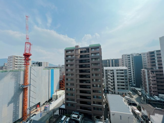 【展望】 | 10階だとこんなに空が開けてます。日差したっぷりでちょー気持ちいいですよ♪