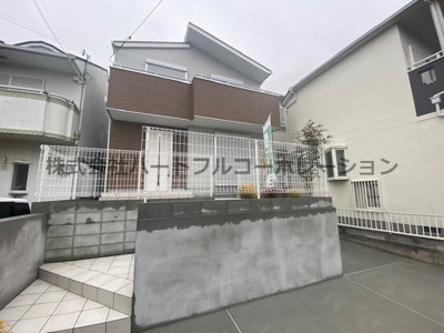 【外観】 | 神戸市垂水区つつじが丘7丁目　新築戸建　仲介手数料無料！ | きれいな外観です