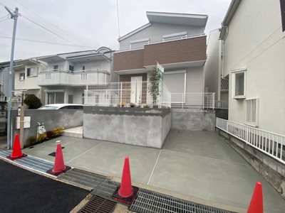 【外観】 | 神戸市垂水区つつじが丘7丁目　新築戸建　仲介手数料無料！ | 外はこのようになっています