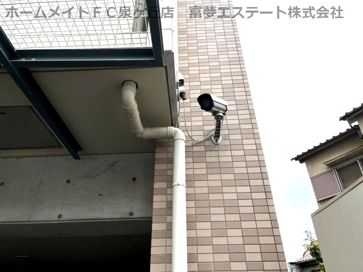 パデシオン大野芝のセキュリティ