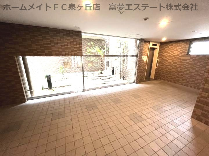 パデシオン大野芝のロビー