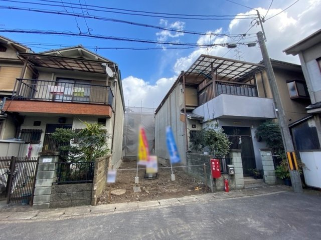 梅津構口町　建築条件付土地の外観