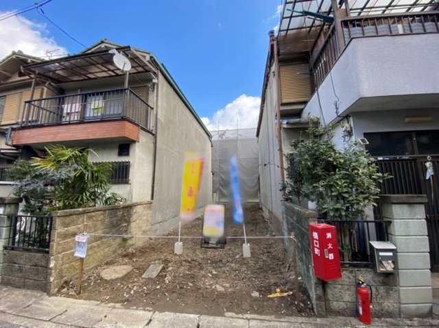 梅津構口町　建築条件付土地の外観