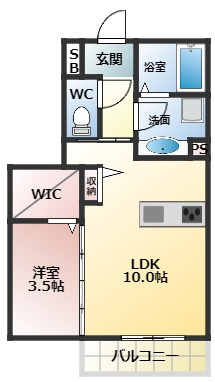 【間取り】 | ソレアード土師ノ里Ⅱ
