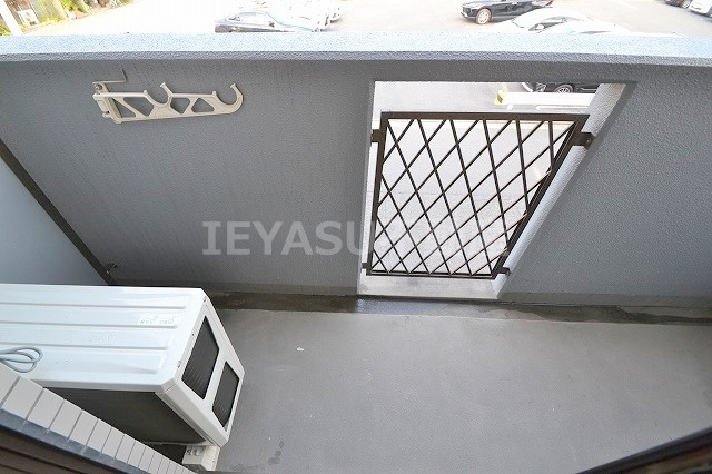 広島市西区東観音町の賃貸マンションのバルコニー|参考写真