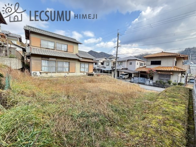 姫路市夢前町寺／売土地の前面道路含む現地写真