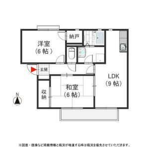 【間取り】 | サンビレッジ寺田B
