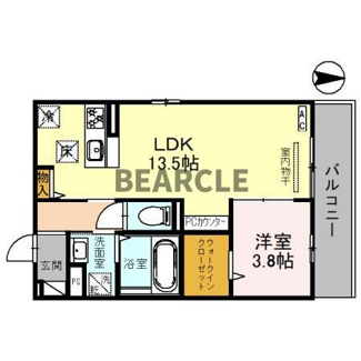 【間取り】 | J'fort京都山科Ⅱ