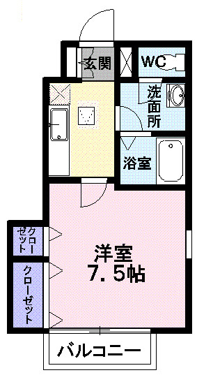 ベルーナ　Ⅰの間取り|間取図