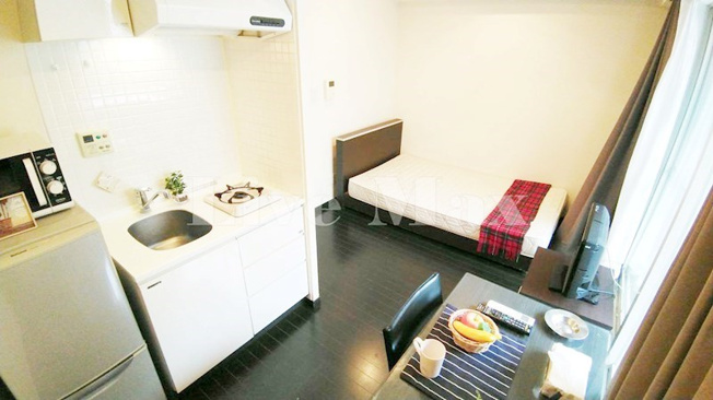 【居間・リビング】エルフラット新富町