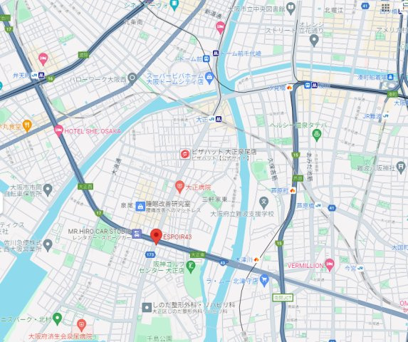 【地図】 | エスリード大阪リブレ