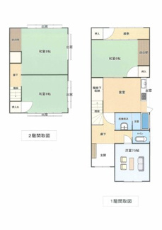 【間取り】 | 鳥取市青葉町１丁目中古戸建て