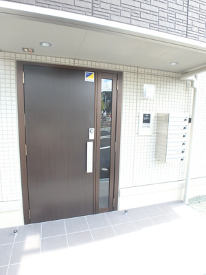 オートロック付きエントランス