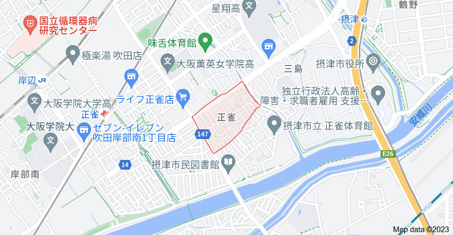 WISTERIA(ウェスタリア)の地図