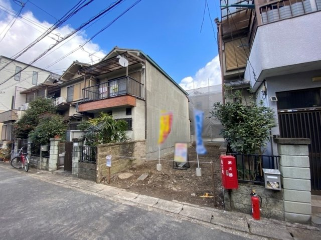梅津東構口町　建築条件付土地の外観