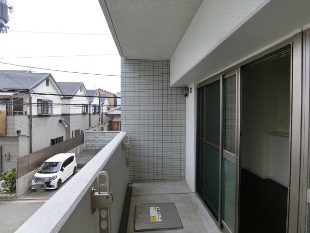 ノーヴァ千里丘のバルコニー