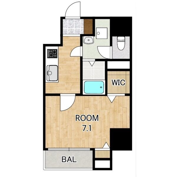 マリーベル栄の間取り