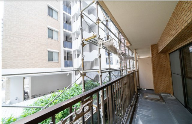 チサンマンション西公園のバルコニー|チサンマンション西公園（3LDK）