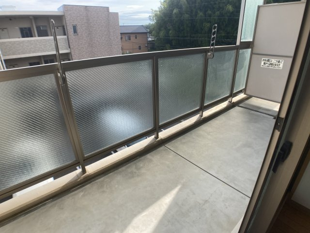 メイプル青山Aのバルコニー