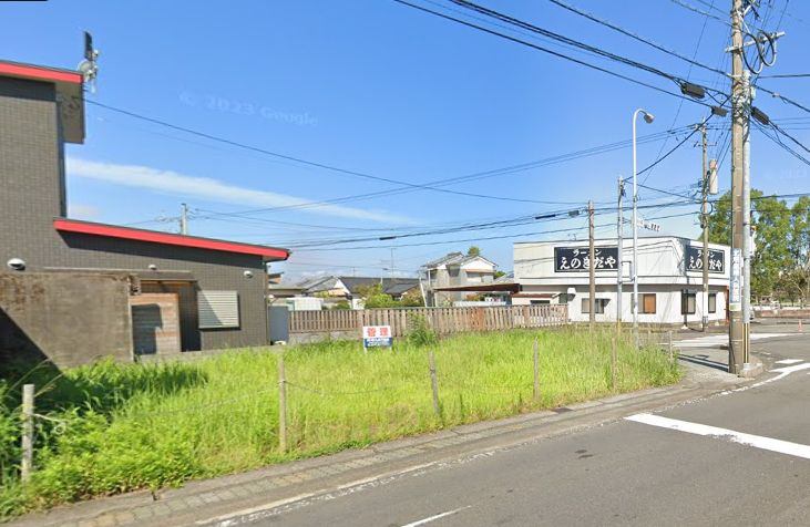 北諸県郡三股町大字樺山の売地の外観