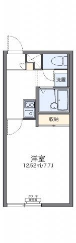 レオパレスプラウの間取り|代表的な間取のため実際の間取とは異なる場合があります