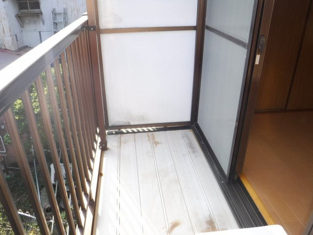 フラッツ・ニシムラのバルコニー