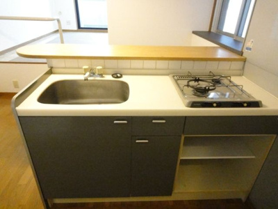 【キッチン】 | フレックス大濠公園 | 別号室の写真になります。現況優先。