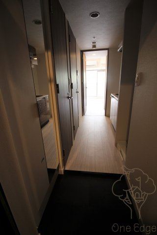 プレサンス梅田北ディアの玄関