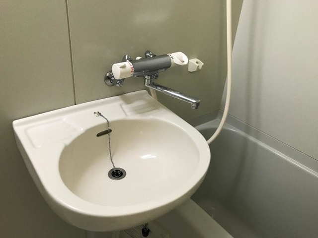 ウエストリバーの洗面所