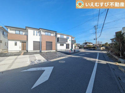 【前面道路含む現地写真】 | 上里町神保原町1期 | 前面道路含む現地写真です