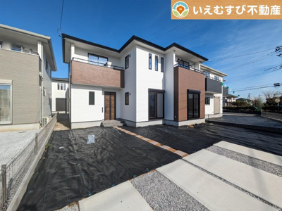 【外観】 | 上里町神保原町1期 | 洗練された外観デザインでゆとりの生活
