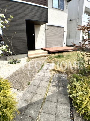 【庭】 | 横落竹ノ花戸建 | お庭で自由な時間を過ごせます