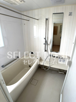 【浴室】 | 横落竹ノ花戸建 | お風呂で日々の疲れを落としましょう