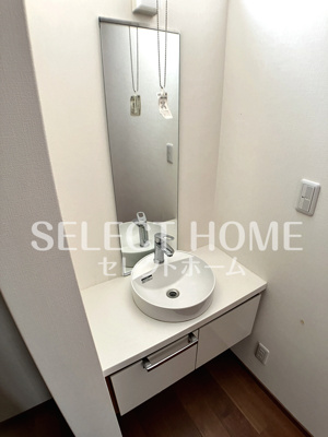 【独立洗面台】 | 横落竹ノ花戸建 | 独立洗面化粧台付き