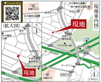 【地図】 | 垂水区本多聞6　新築2号棟　仲介手数料無料！