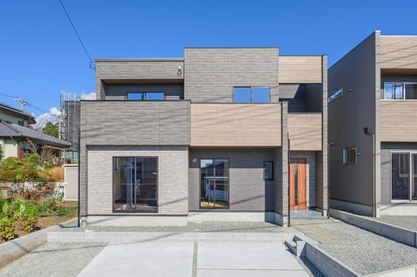 富士市神戸の新築一戸建の外観|完成予想パース