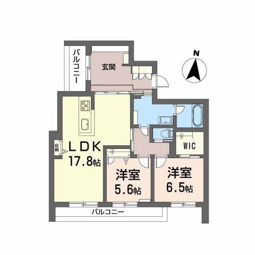 アミコートの間取り