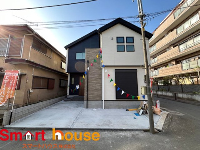 【外観】 | 相模原市南区相模台　新築1棟　LDK20帖　車2台駐車可　東南角地　