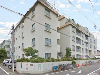 【外観】 | 荘苑仲田【仲介手数料無料】高見小学校　若水中学校 | リノベーション済み
保証付きマンションです